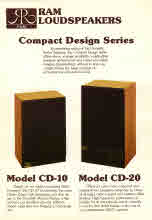 RAM CD10, CD20, 60, 70, 80 Brochure CD10 Button