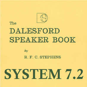 Dalesford Speaker Book System 7 Part 2