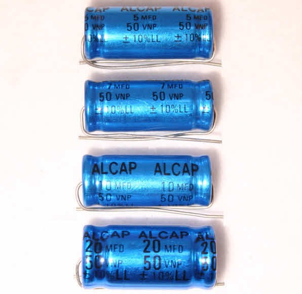 Alcap 6.00uF Low Loss 50VDC Electrolytic Capacitor