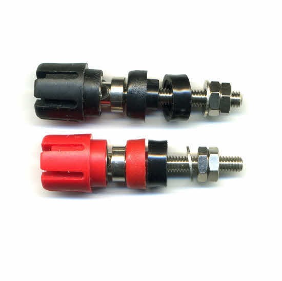 Cliff TCP6 30 Amp nickel plated binding posts Cliff TCP6 30 Amp nickel plated binding posts
