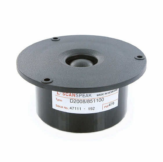 Scanspeak D2008/851100 Tweeter - Classic Range. Linn Isobarik, Naim replacement