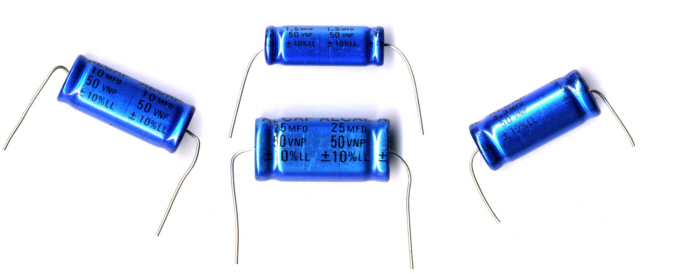 Alcap Capacitors Low Loss 50V/100V