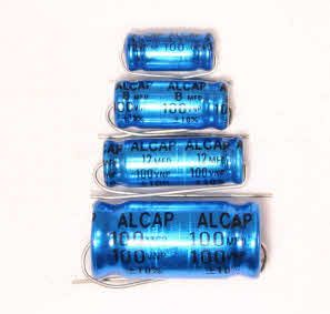 Alcap 8.00uF High Power 100VDC Electrolytic Capacitor