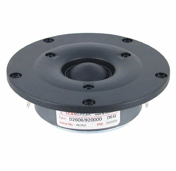 Scanspeak D2606/920000 Tweeter - Discovery Range. Vifa DX27TG15-06 Replacement.