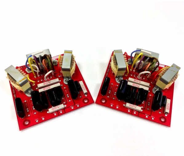 LS3/5a CROSSOVER 15 OHM GOLD BADGE BBC FL6/23 - ASSEMBLED PAIR