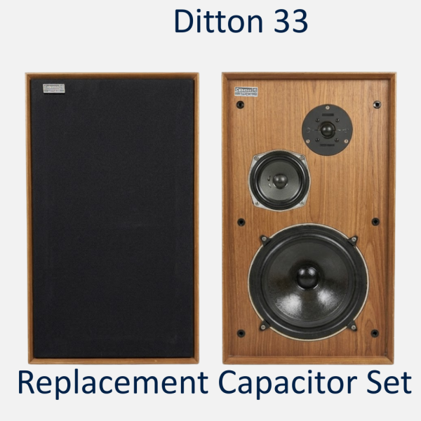 CELESTION DITTON 33 REPLACEMENT CAPACITOR SET