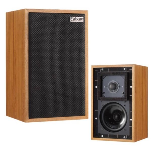 2025 LIMITED PLATINUM EDITION BBC LS3/5a VINTAGE TEAK by FALCON ACOUSTICS.