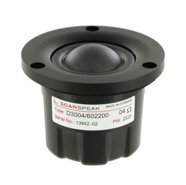 Scanspeak Illuminator D3004/602200 Tweeter - 26mm Textile Dome Rear Chamber