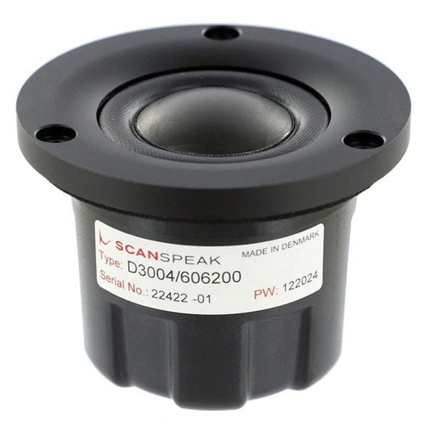 Scanspeak Illuminator D3004/606200 Tweeter - 26mm TPCD Dome