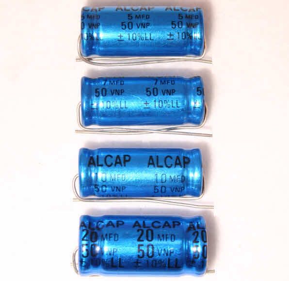 Alcap 20.00uF Low Loss 50VDC Electrolytic Capacitor