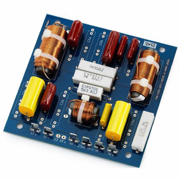 FALCON 23aB LS3/5a CROSSOVER 15 OHMS B110 T27 WITH aB SECTION - ASSEMBLED PAIR