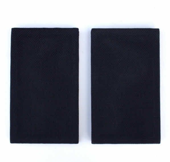 LS3/5a Front Grille Panel Black Tygan to BBC Specification. Pair.
