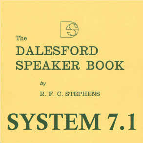 Dalesford Speaker Book System 7 Part 1