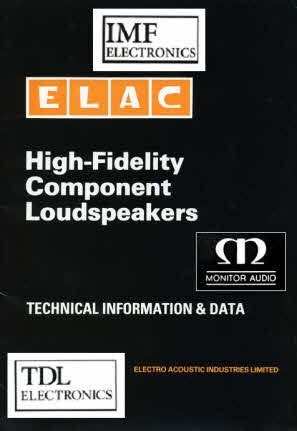 IMF & TDL Speaker Units